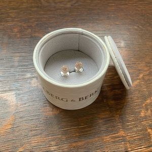 8mm Sparkle Ball™ Rose Gold Stud Earrings